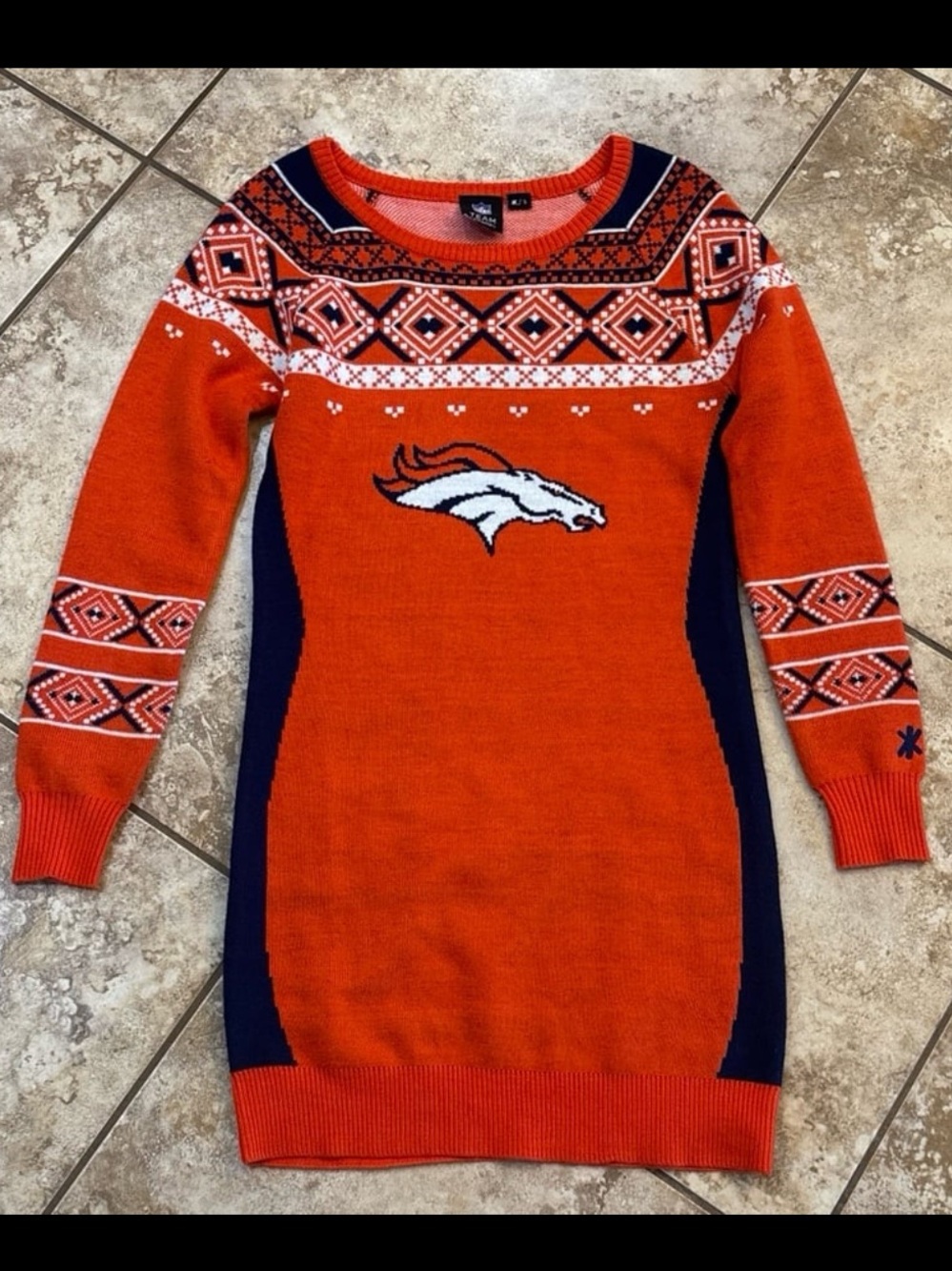 Denver Broncos Sweater Dress
